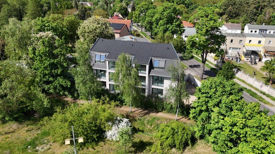 Luftaufnahme Dachgeschosswohnung Niederlehme