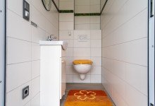 Aussen WC Traumhafter Bungalow zwischen Berlin und Dresden