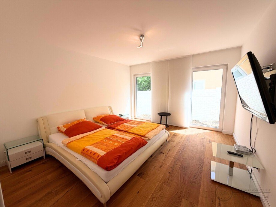 Schlafzimmer II Erdgeschosswohnung Zeuthen