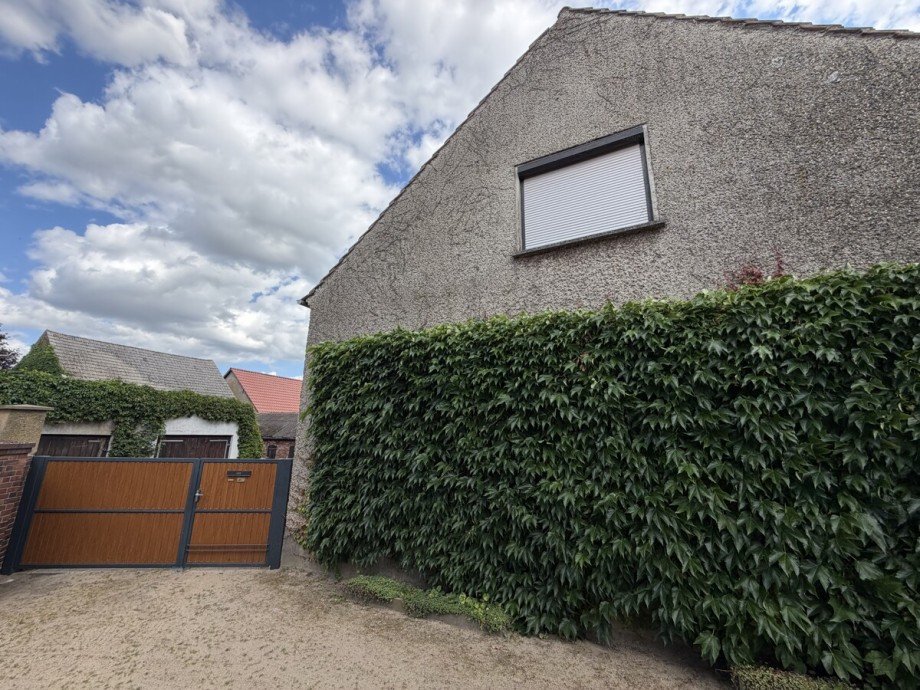 Hofzugang Einfamilienhaus L�bben (Spreewald)