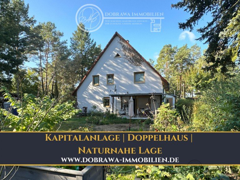 Doppelhaus in Waldn�he Senzig Zweifamilienhaus Kapitalanlage Doppelhaus in gepflegter Wohngegend Senzig-Waldesruh