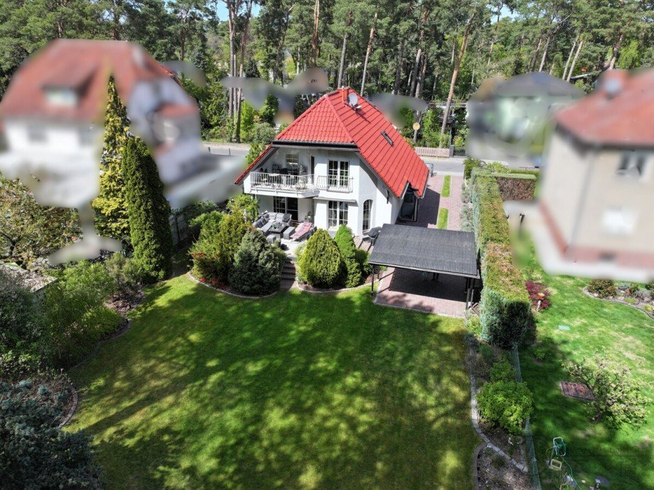 Gartenansicht Einfamilienhaus Wildau