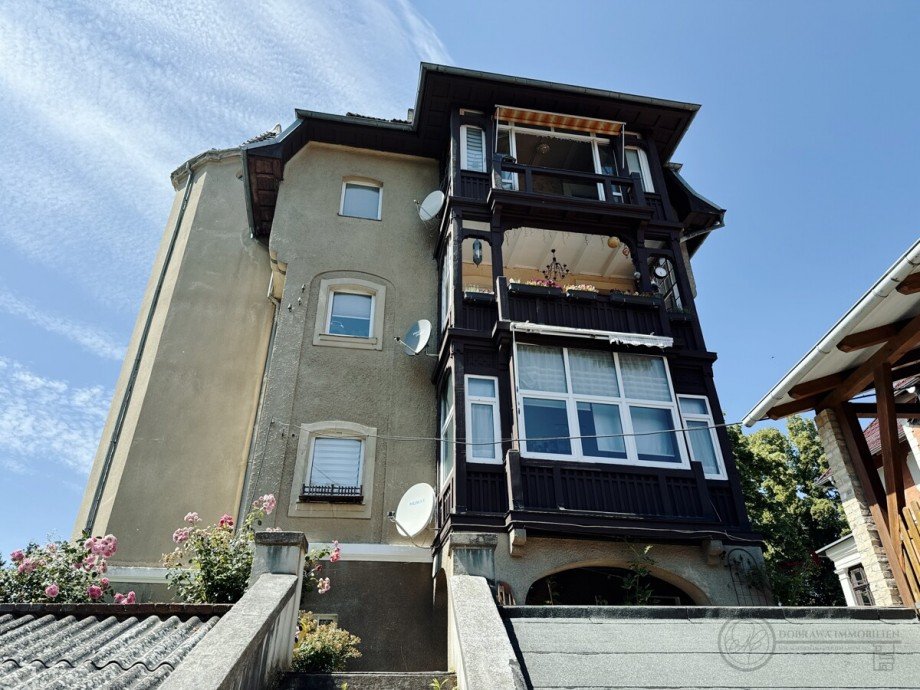 Haus Balkon hinten Haus Strausberg