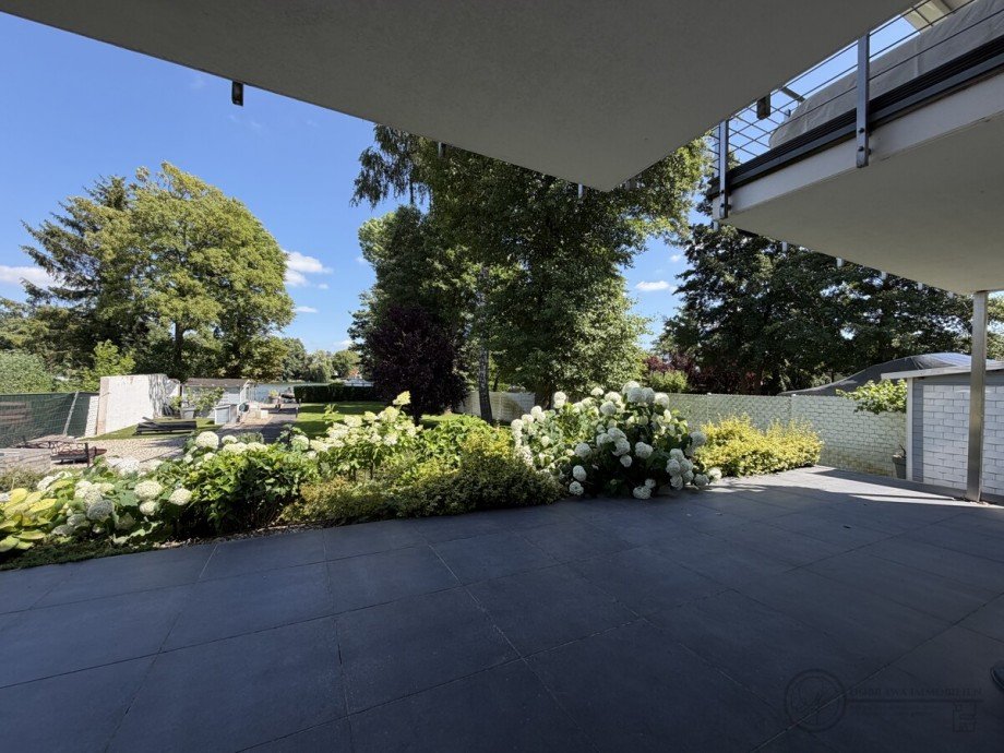 Terrasse Erdgeschosswohnung Zeuthen