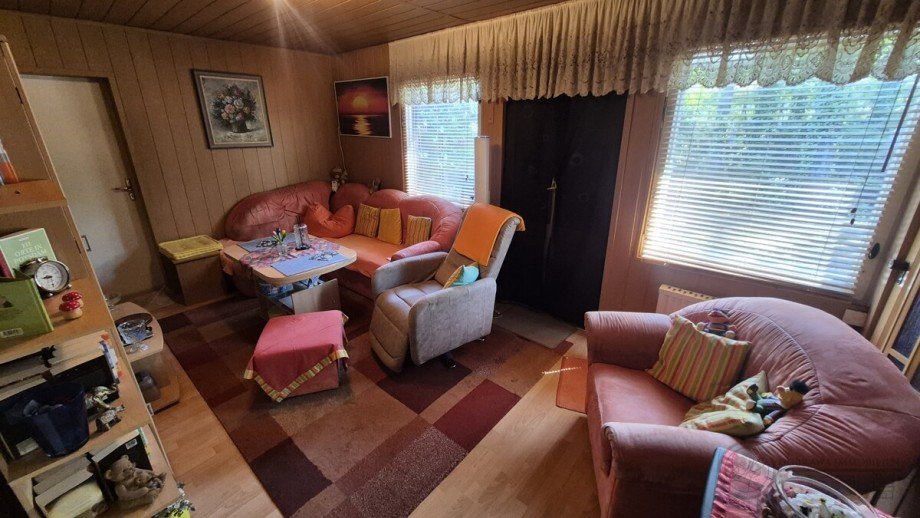 Wohnzimmer II Bungalow Am Mellensee