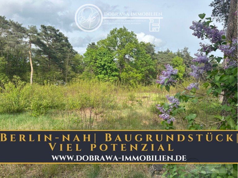 Titelbild Zossen / Dabendorf Wohngrundst�ck Bautr�gerfreies Baugrundst�ck in traumhafter Lage von Dabendorf