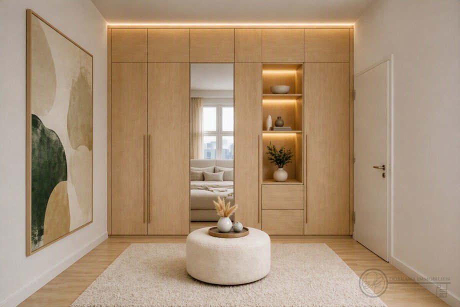 Schlafzimmer R�ckseite KI Etagenwohnung Berlin