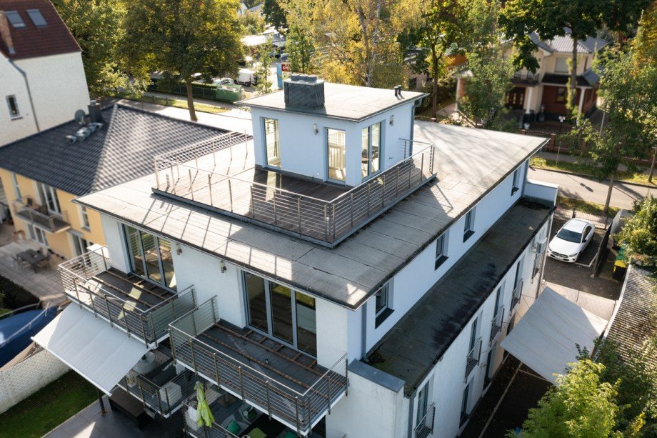 Dachterrasse fern Penthousewohnung Zeuthen