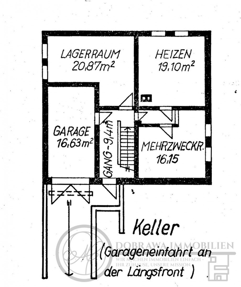 Grundriss Keller 1 Einfamilienhaus Teupitz