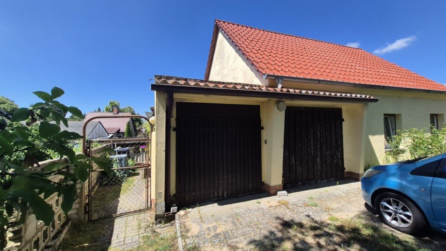Garage Au�enansicht Einfamilienhaus M�rkisch Buchholz / K�then