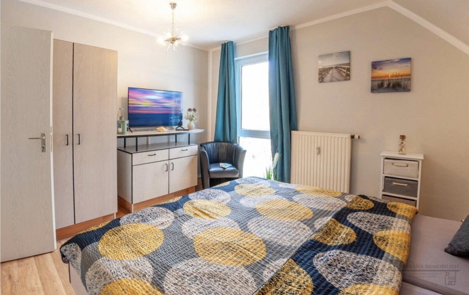 Schlafzimmer Etagenwohnung Middelhagen / Lobbe