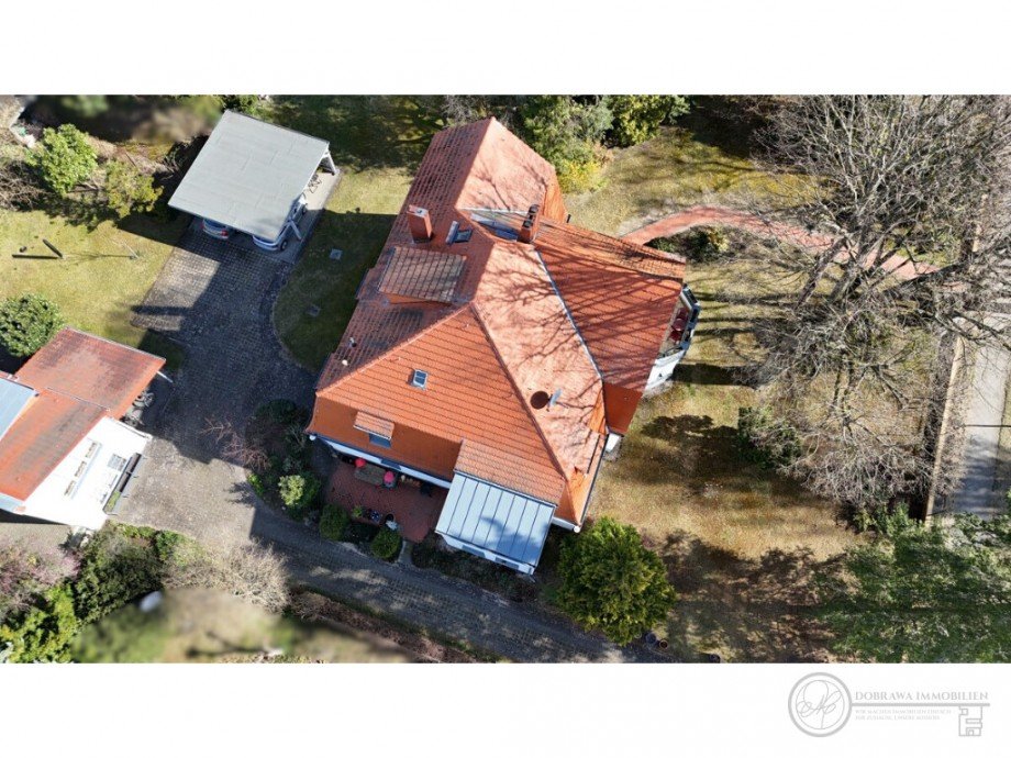 Luftaufnahme Villa Eichwalde