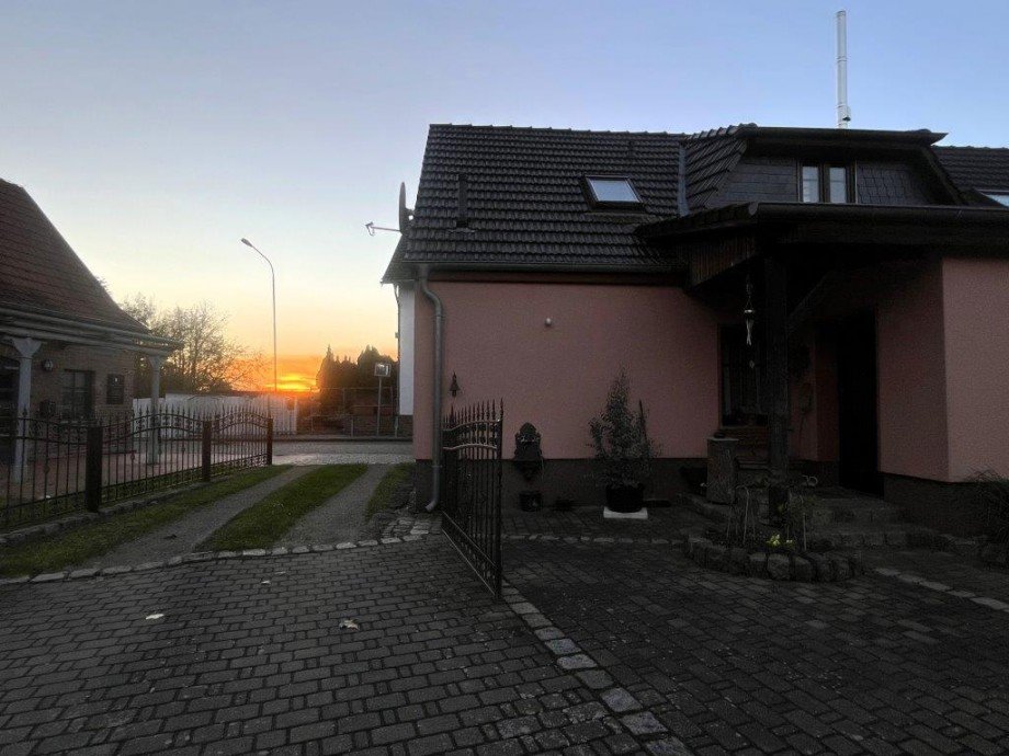Am Abend Einfamilienhaus Teupitz