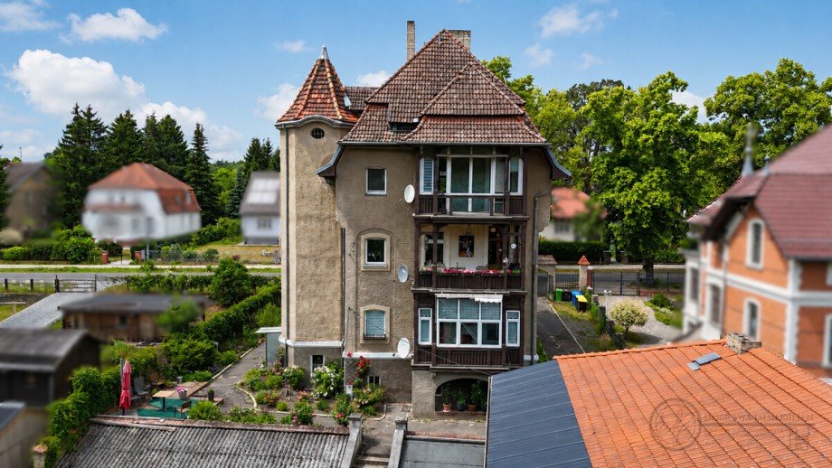 R�ckansicht Haus Strausberg