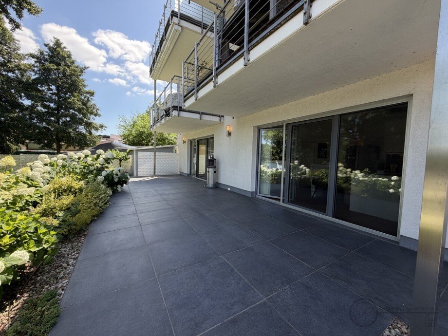 Terrasse Erdgeschosswohnung Zeuthen