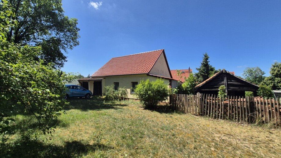 Gasthaus Hinteransicht Einfamilienhaus M�rkisch Buchholz / K�then