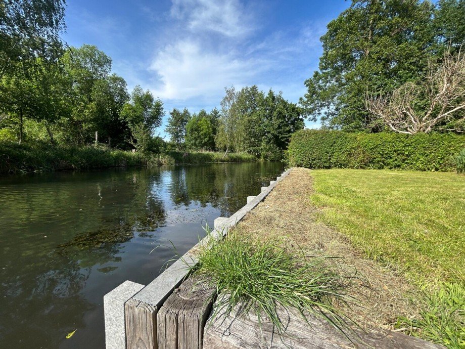 Wasserzugang und Bootsanleger Grundst�ck L�bbenau/Spreewald