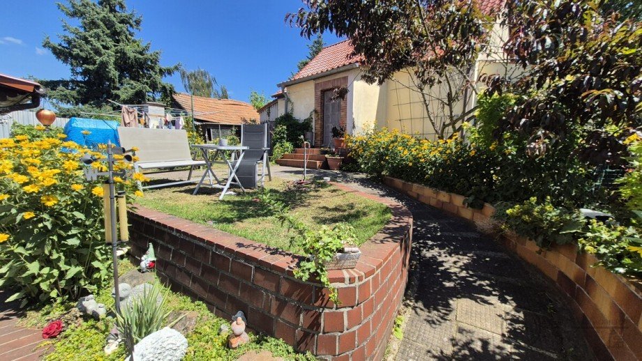 Hinterer Garten Einfamilienhaus M�rkisch Buchholz / K�then