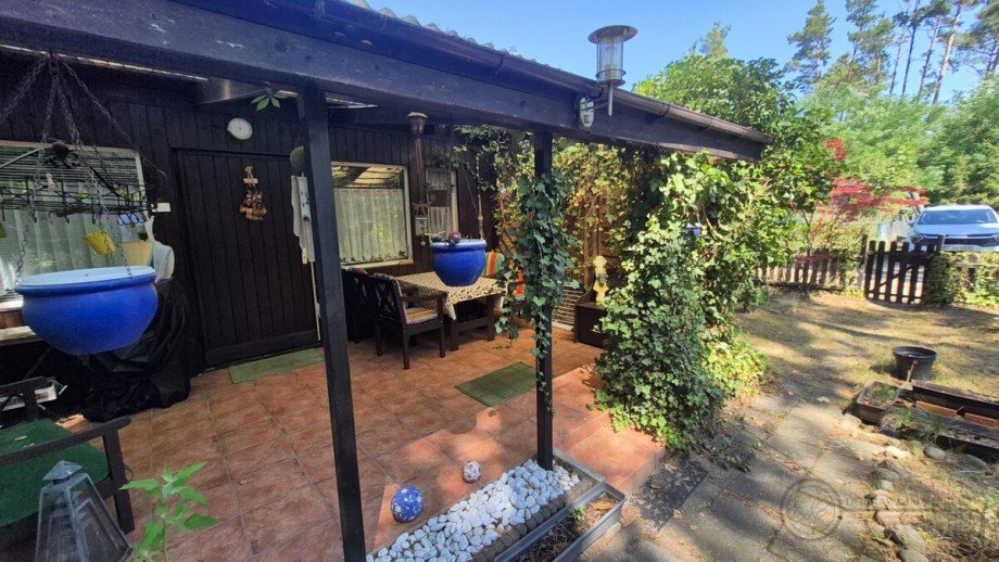 Au�enterrasse Bungalow Am Mellensee