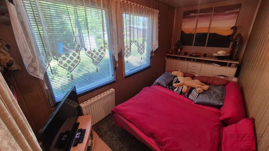 1. Schlafzimmer Bungalow Am Mellensee