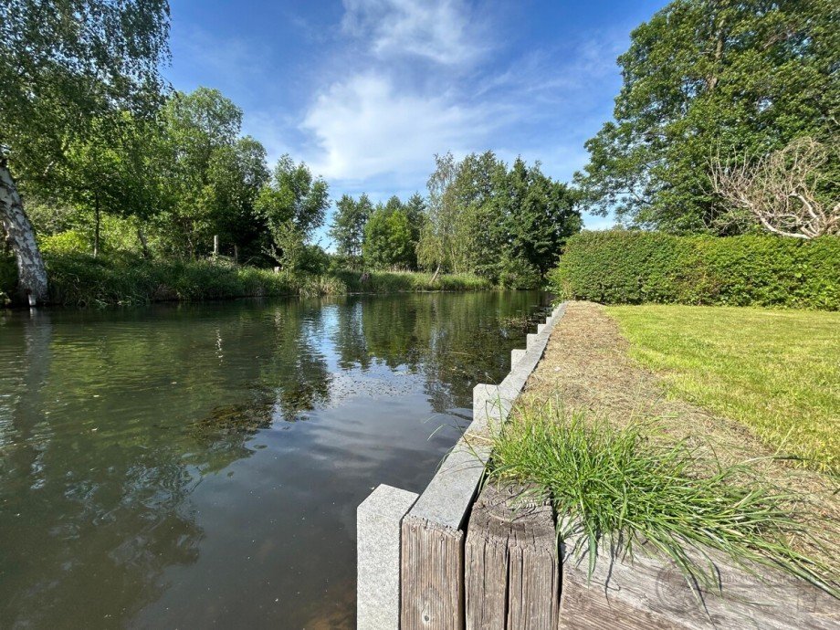 Wasserzugang und Bootsanleger Grundst�ck L�bbenau/Spreewald