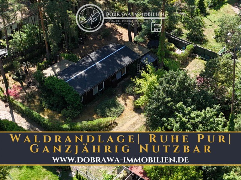 Titelbild Am Mellensee Bungalow Gepflegtes Wochenendhaus in naturnaher Feriensiedlung