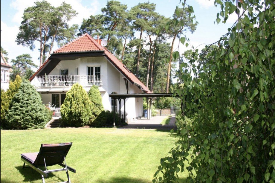 Gartenansicht Einfamilienhaus Wildau