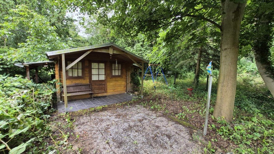 Hinteres Gartenh�uschen II Wohngrundst�ck Zeesen bei K�nigs Wusterhausen