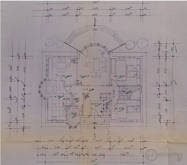 Grundriss - EG Villa Berlin