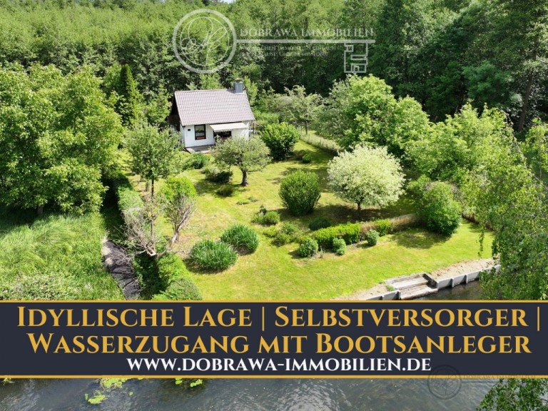 Alleinlage zur Entspannung von K�rper und Geist L�bbenau/Spreewald Grundst�ck Gro�z�giges Wassergrundst�ck im Herzen des Spreewalds zum Kauf