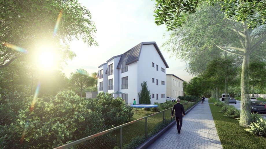 Stra�enfront Dachgeschosswohnung Niederlehme