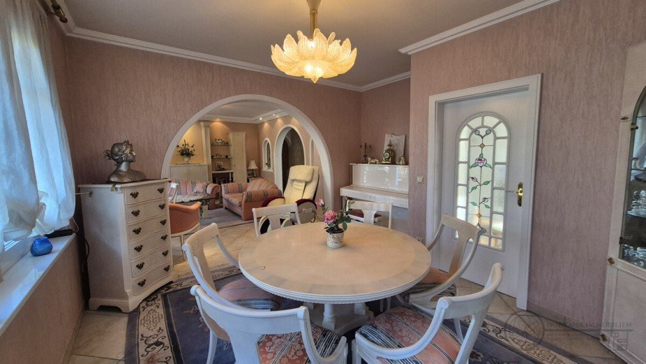 Essbereich - Wohnzimmer Villa Berlin