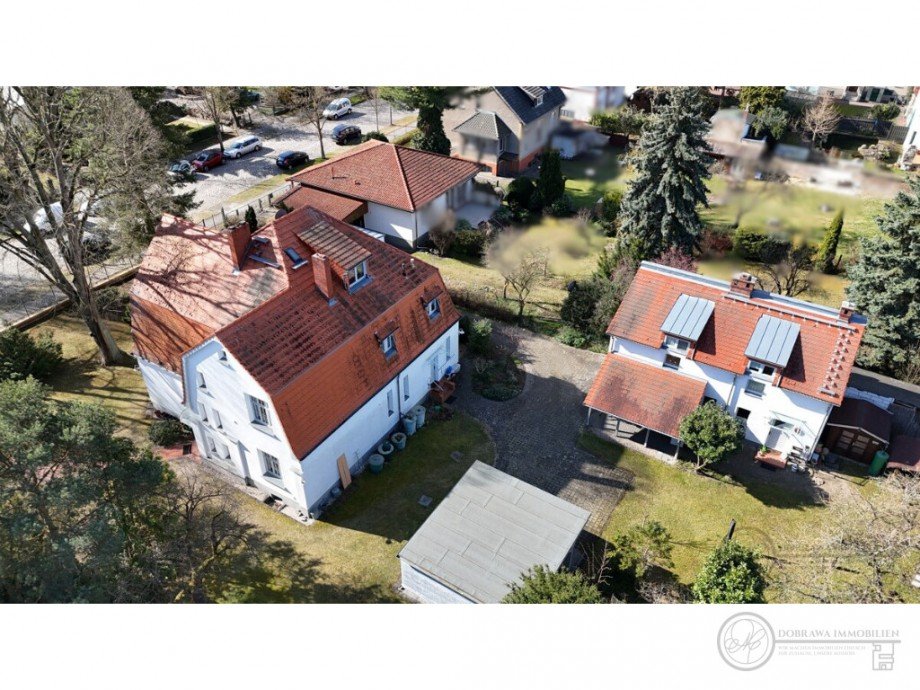 Luftaufnahme Villa Eichwalde