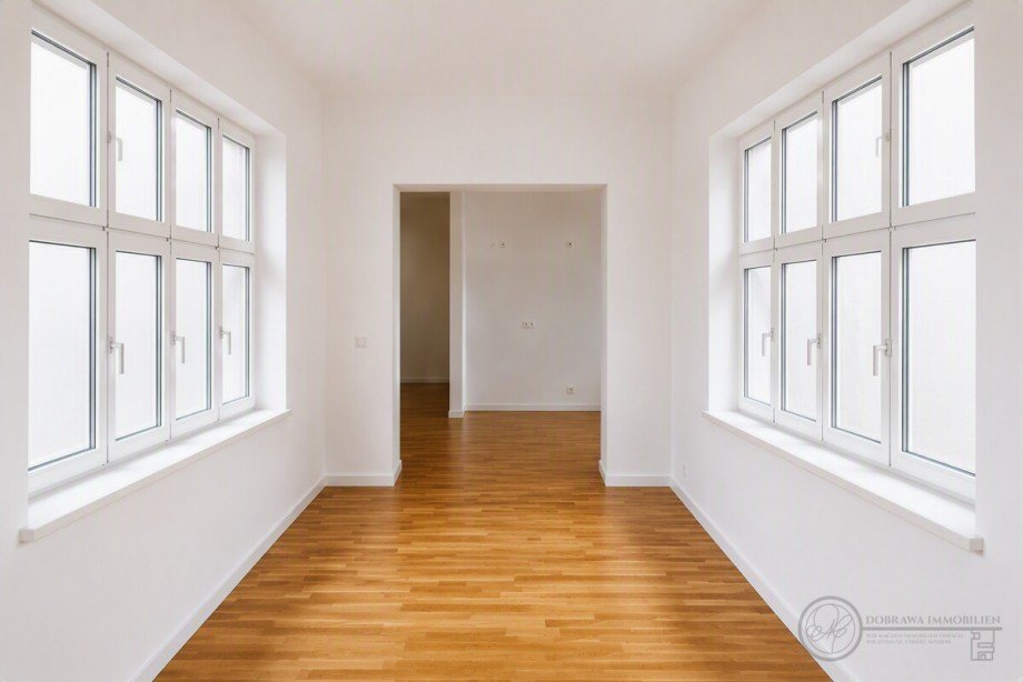Zimmer mit Blick auf K�che Etagenwohnung Berlin