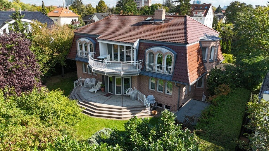 Hausr�ckseite Villa Berlin